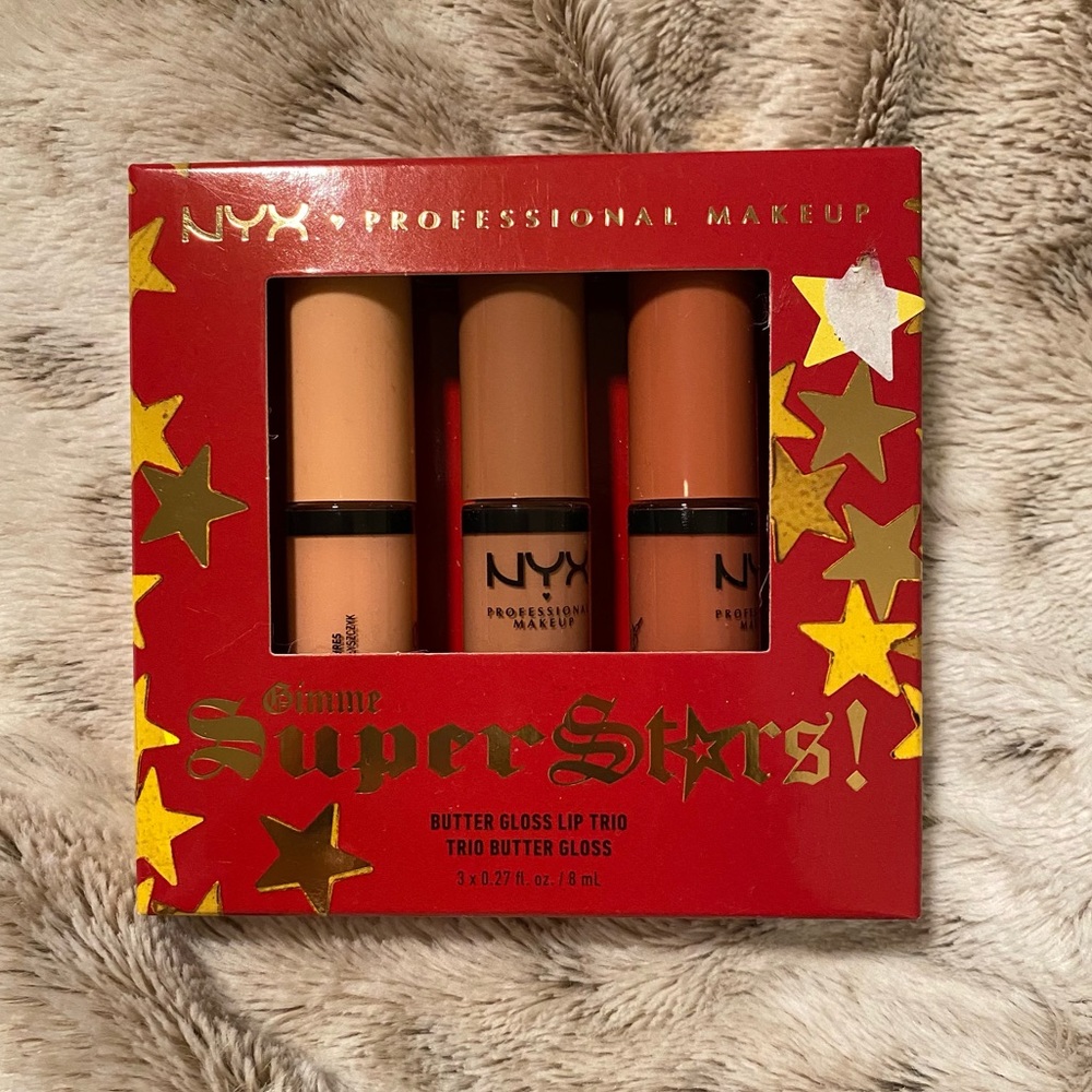 NYX Butter Gloss Trio